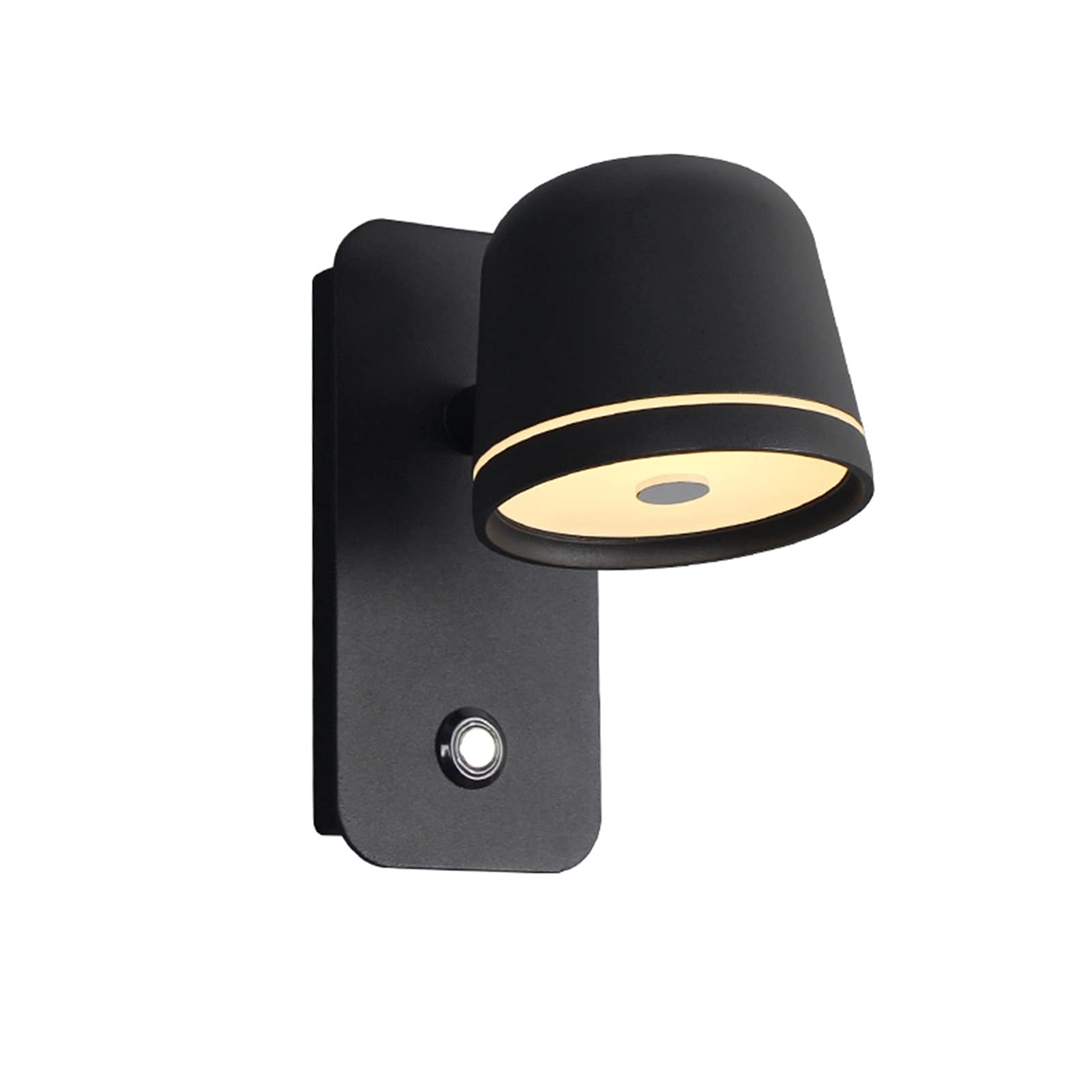 Lámpara LED de pared regulable para dormitorio de cabecera con interruptor