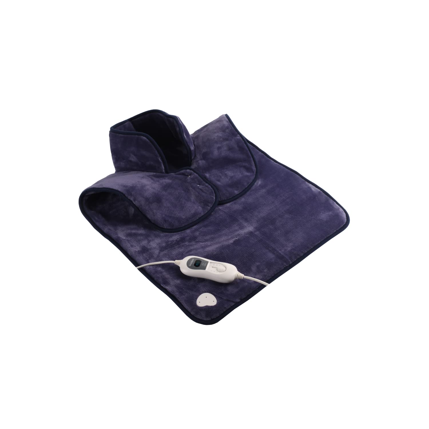 Almohadilla ERGONÓMICA, Cervical, hombros y espalda - Adaptable a el perímetro dorsal y lumbar - funda lavable - 3 niveles de potencia - Bastilipo AHC-100XL