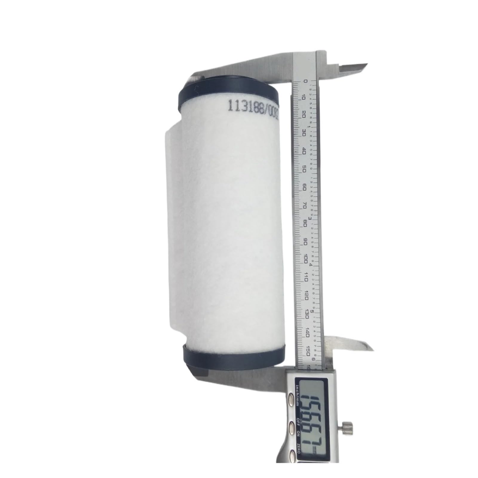 Vakuumpumpe Abluftfilterelement 71232023 für SV16 SV25 71064763 57mm Durchmesser, 155mm Gesamtlänge