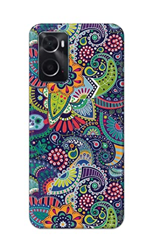 Image of Printed Hard Back Cover Case for Oppo A76 | Oppo A36 | Oppo A96 Back Cover (Miraculous Patterns) -1803
