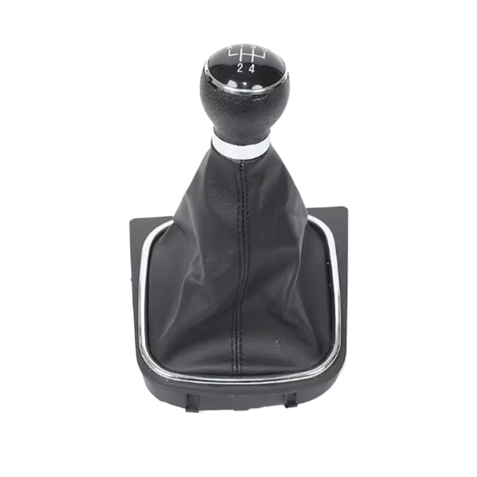 Fpterjz Gear Knob for Golf for MK5 MK6 for Jetta 2005-2014 Car Shift Handball Dust Cover 5/6 Speed Gear Shift Knob with Car Gear Shift Knob(5 Speed)
