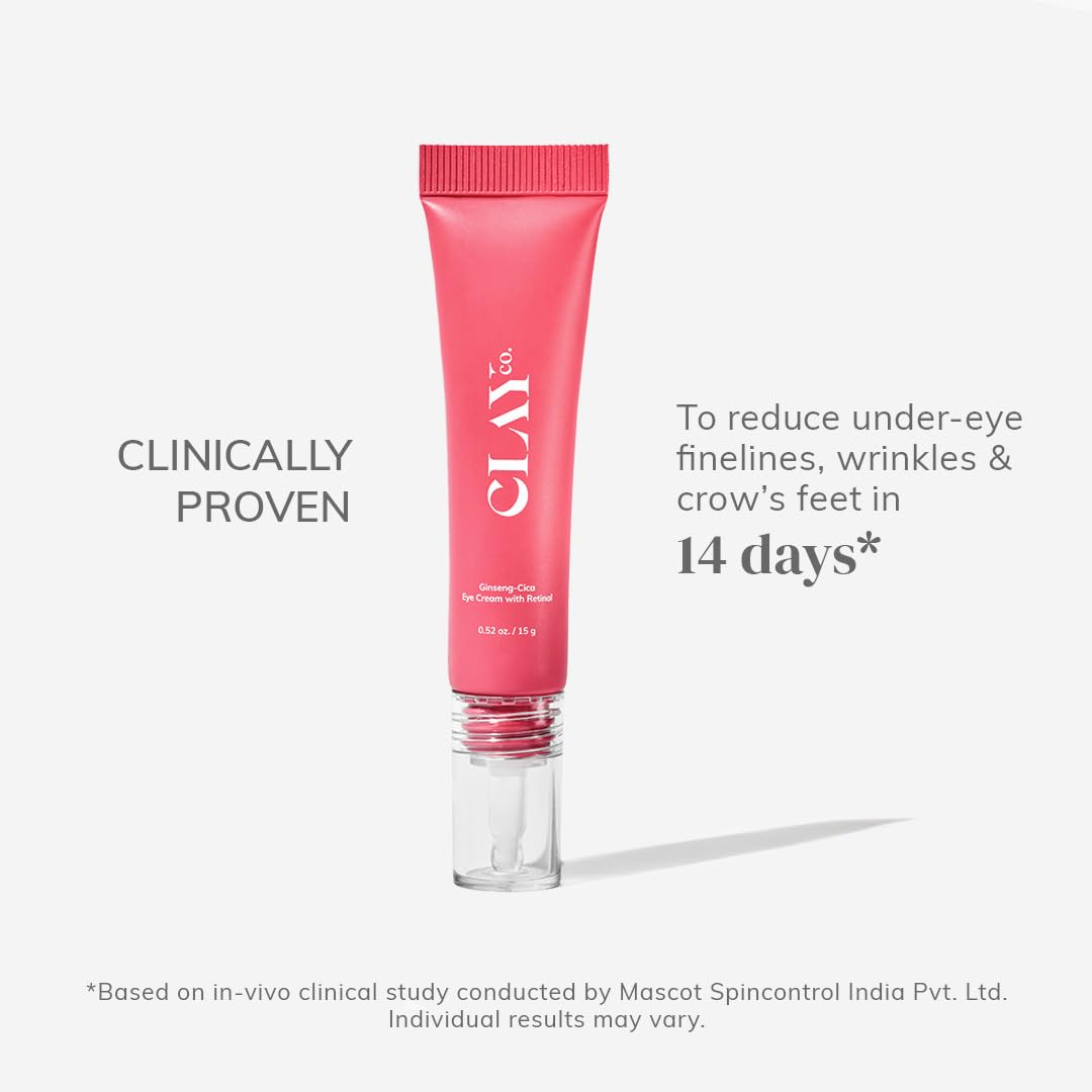 Clayco Ginseng Cica Retinal Eye Cream for Dark Circles & Puffiness 15 g — Amazon image 7