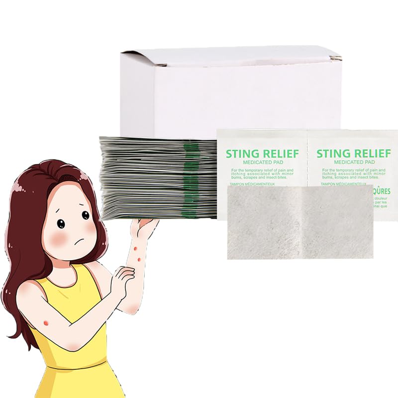 Azonee Mosquito and Insect Repellent Wipes, Natural Mosquito Repellent Wipes With Botanical Extracts, Long lasting, Free Travel Size 100 Individually Wrapped Wipes