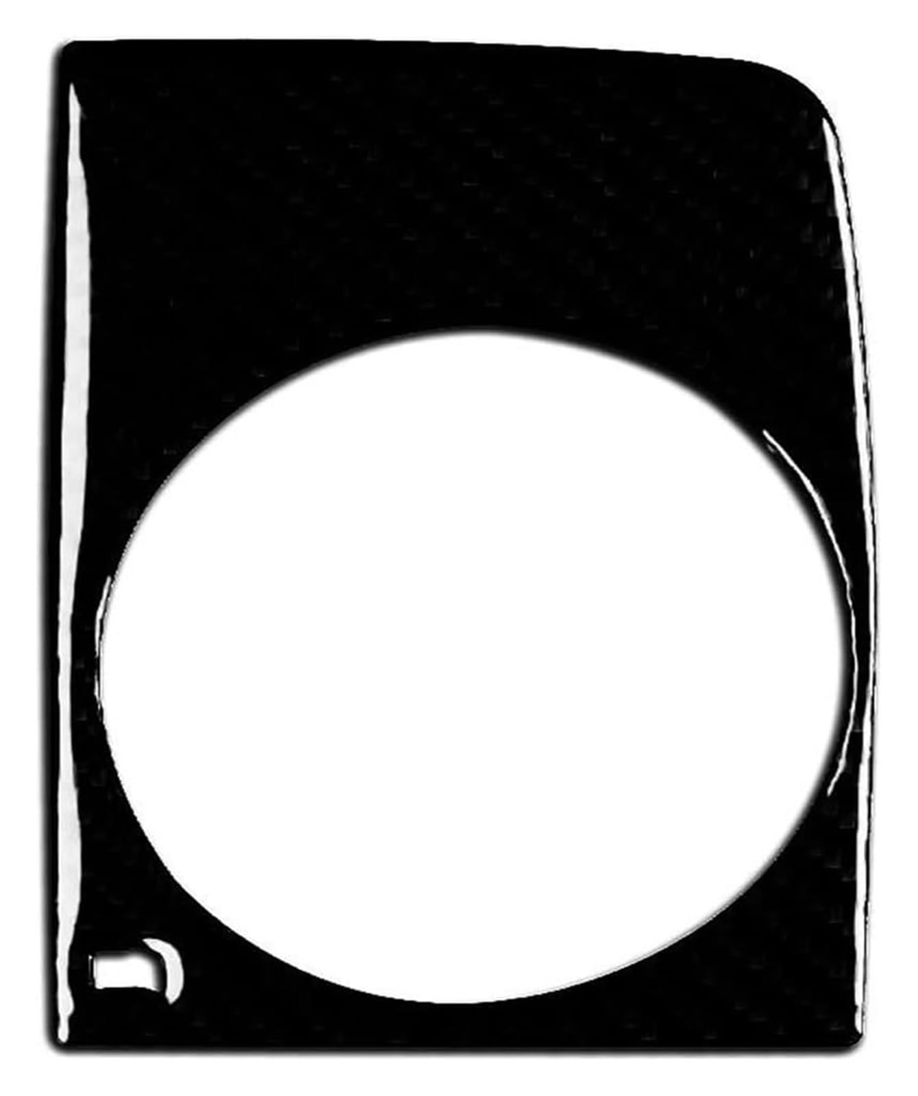 Qwqnsd Lhd For Q7 2007-2015 Center Armrest Cup Holder Cover Trim Sticker Car Interior Mouldings