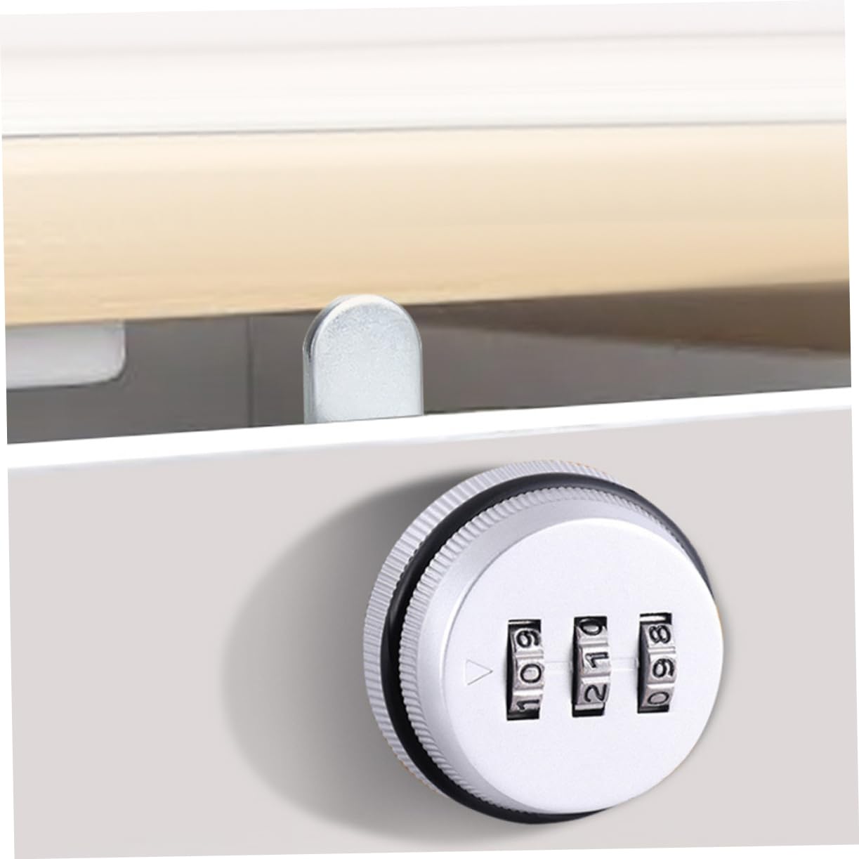 OSALADI 4piezas Cerradura De Combinación Mecánica Para Archivos Cerradura De Seguridad Para Gabinetes y Protección Por Código De Tres Dígitos Para Buzones y Armarios