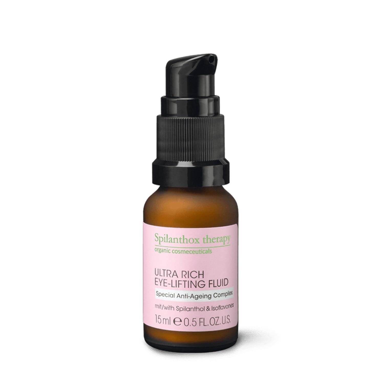 Spilanthox therapy - Ultra Rich Eye-Lifting Fluid - Anti-Aging Augenpflege für glatte Augenpartie - Spilanthol, Hyaluronsäure & Bio Aloe Vera - Naturkosmetik - 15ml