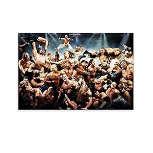 BABAQIQI 20 Wwe Canvas Art Poster en Muur Art Picture Print Moderne Familie slaapkamer Decor Posters 08x12inch (20x30cm)