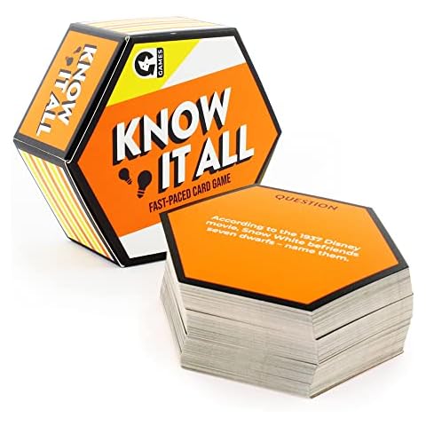 Ginger Fox Know It All Travel-Sized Card Game Cover
