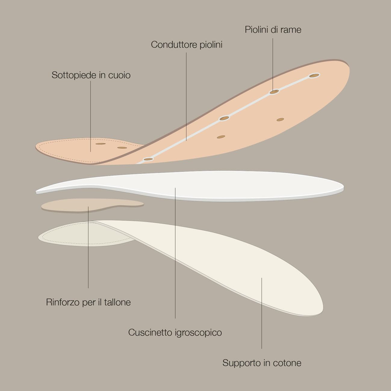 DONNA soletta per scarpe massaggiante, sottopiede per riflessologia plantare con effetto antiodore.Utile per circolazione, stanchezza gambe, articolazioni, relax, digestione(Circulation,36)