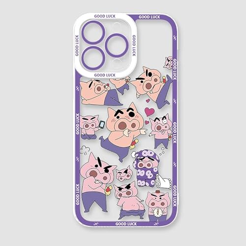 スマホケース クレヨンしんちゃん ぶりぶりざえもん iPhone用ケース アイフォンケース 耐衝撃 ソフト iPhone16pro 携帯カバー クリア 耐衝撃 四隅滑り止め レンズ保護 スレ傷防止 滑り止め 軽い
