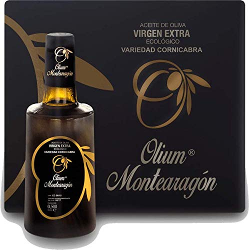 Caja de 6 botellas de 500 ml de Aceite de Oliva Virgen Extra Ecológico