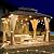 GAOMON 10'x12' Hardtop Gazebo, Outdoor Polycarbonate Double Roof Canopy, Aluminum Frame Permanent Pavilion with Curtains and Netting, Sunshade for Garden, Patio, Lawns (10x12ft)