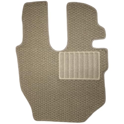 SAMULOOP MAT 車種別 サムループマット 大型車 運転席のみ (ベージュ/BEIGE, いすゞファイブスターギガ(H27年11月-現行))