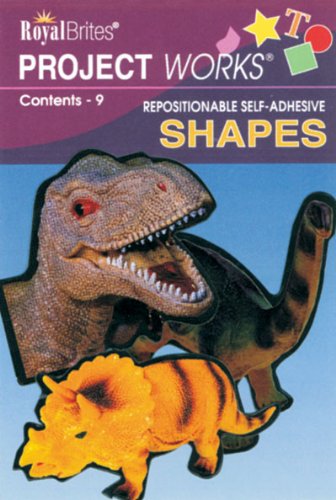 Dinosaurs, 9 shapes/pack,