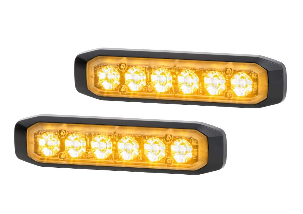 HELLA 2XD 014 592-201 Strobe-Type Beacon LED Crystal Clear Lens 12V/24V