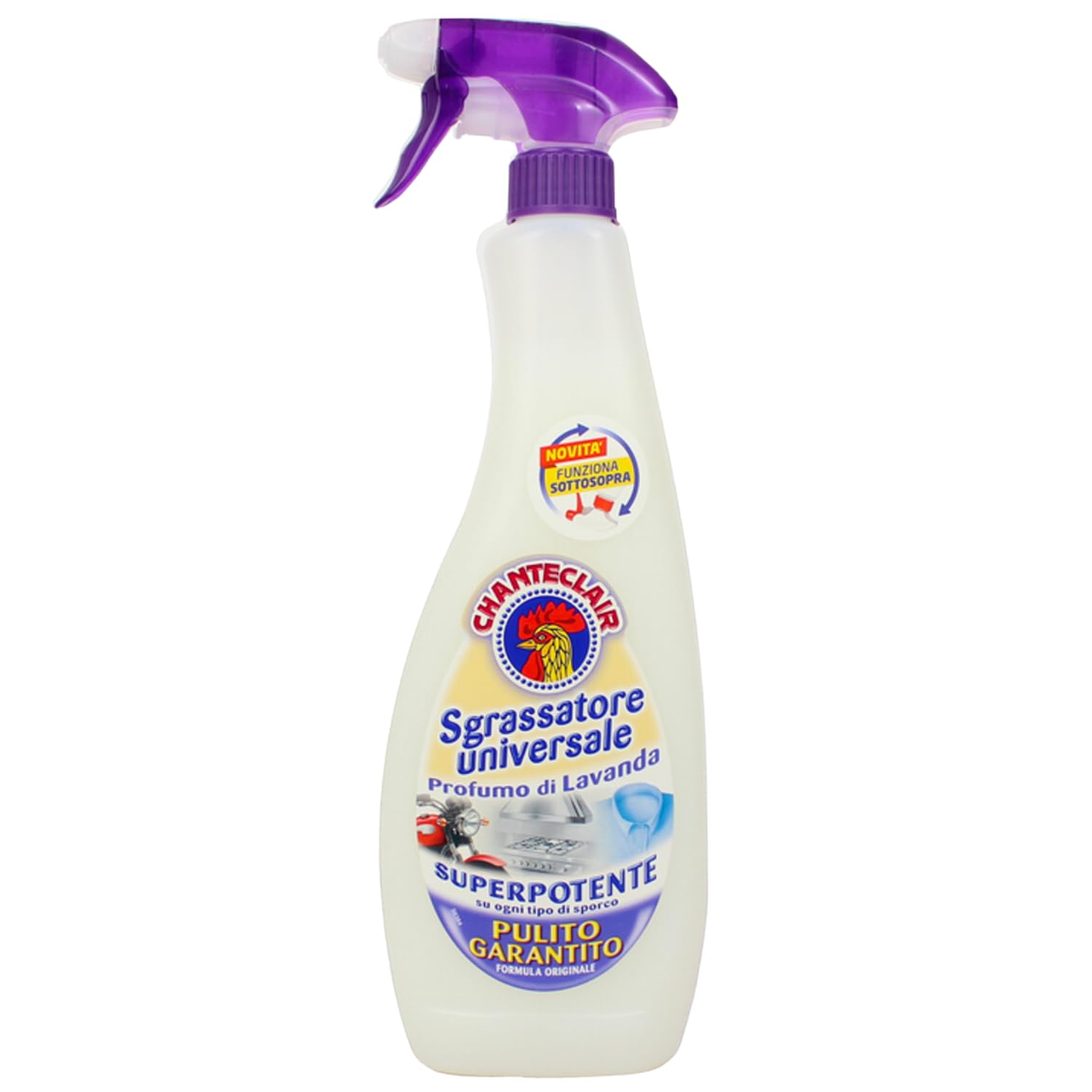 Sgrassatore al Profumo di Lavanda – 600 ml – Pulizia Potente e Rilassante – Variazioni 4/8/12 Pezzi (12 PEZZI)
