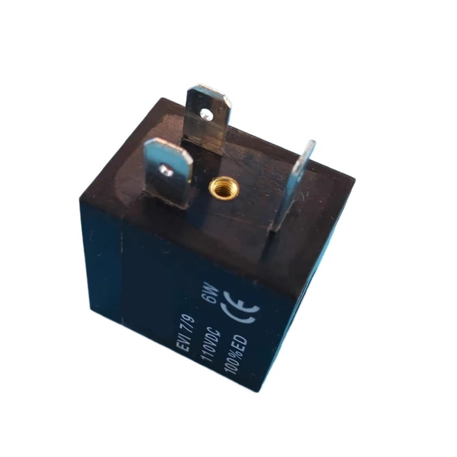 Xgteahhc Dc110v 6W Evi7/9 Ac110v 5Va Solenoid Valve Coil Evi7/9 Inner Aperture：9mm Height：29.5mm