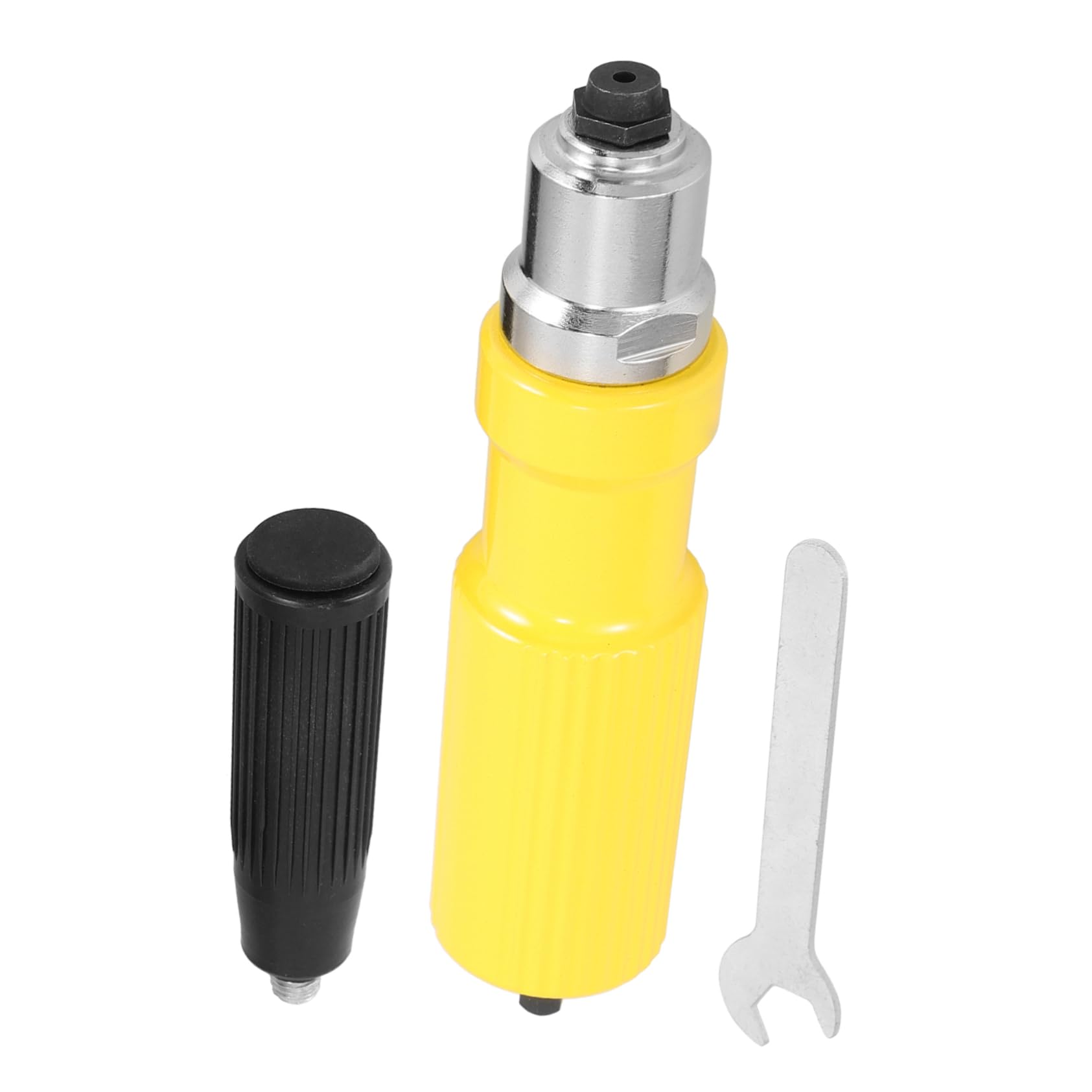 Happyyami 1Set Automatic Rivet Tool Adapter for Electric Riveter Connector Versatile Rivet Adapter for Effortless Installation and Efficient Riveting Tasks Compatible with Applications