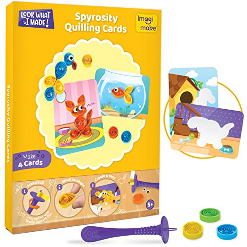 Imagimake 5-In-1 Awesome Craft Kit | Includes 15+ Projects | Crafts For Kids Ages 4-8 | 5 To 7 Year Old Girl Birthday Gifts | Arts And Crafts For Kids Ages 6-8 | 6 Year Old Girl Birthday Gift #TOP4