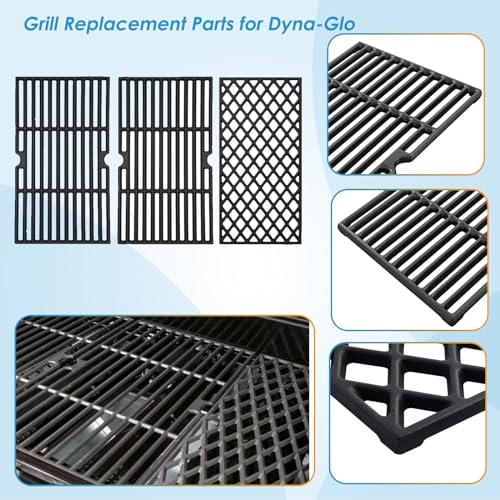 Image of 70-01-911 Grill Grate for Dyna-Glo 5-Burner Gas Grill DGH474CRP DGH474CRP-D DGH483CRP DGH485CRP DGH485CRP-D, Cooking Grate for Dyna Glo 5 Burner Grill Replacement Parts