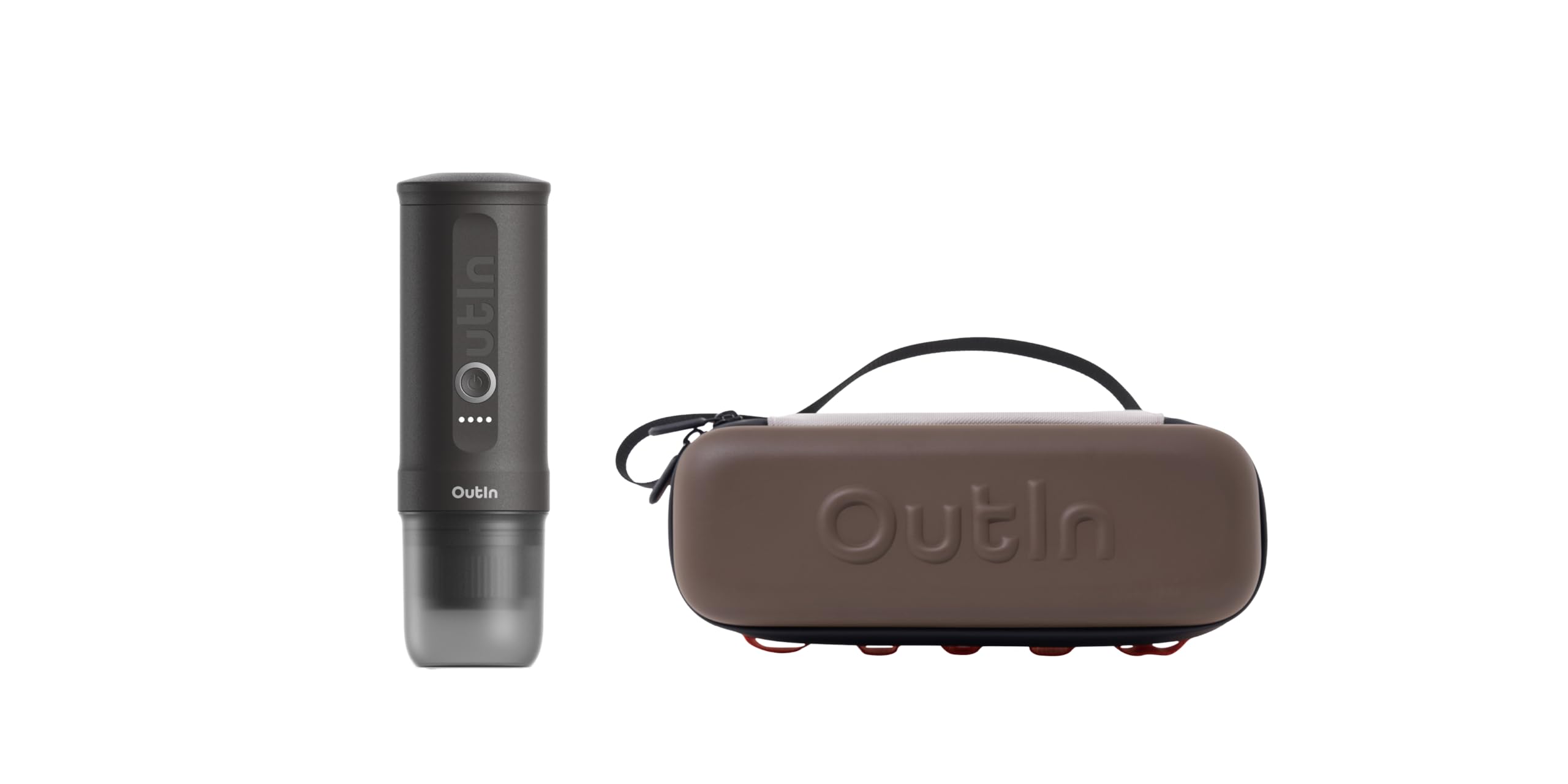 OutIn Nano Macchina da caffè espresso elettrica portatile Custodia Protettiva in EVA