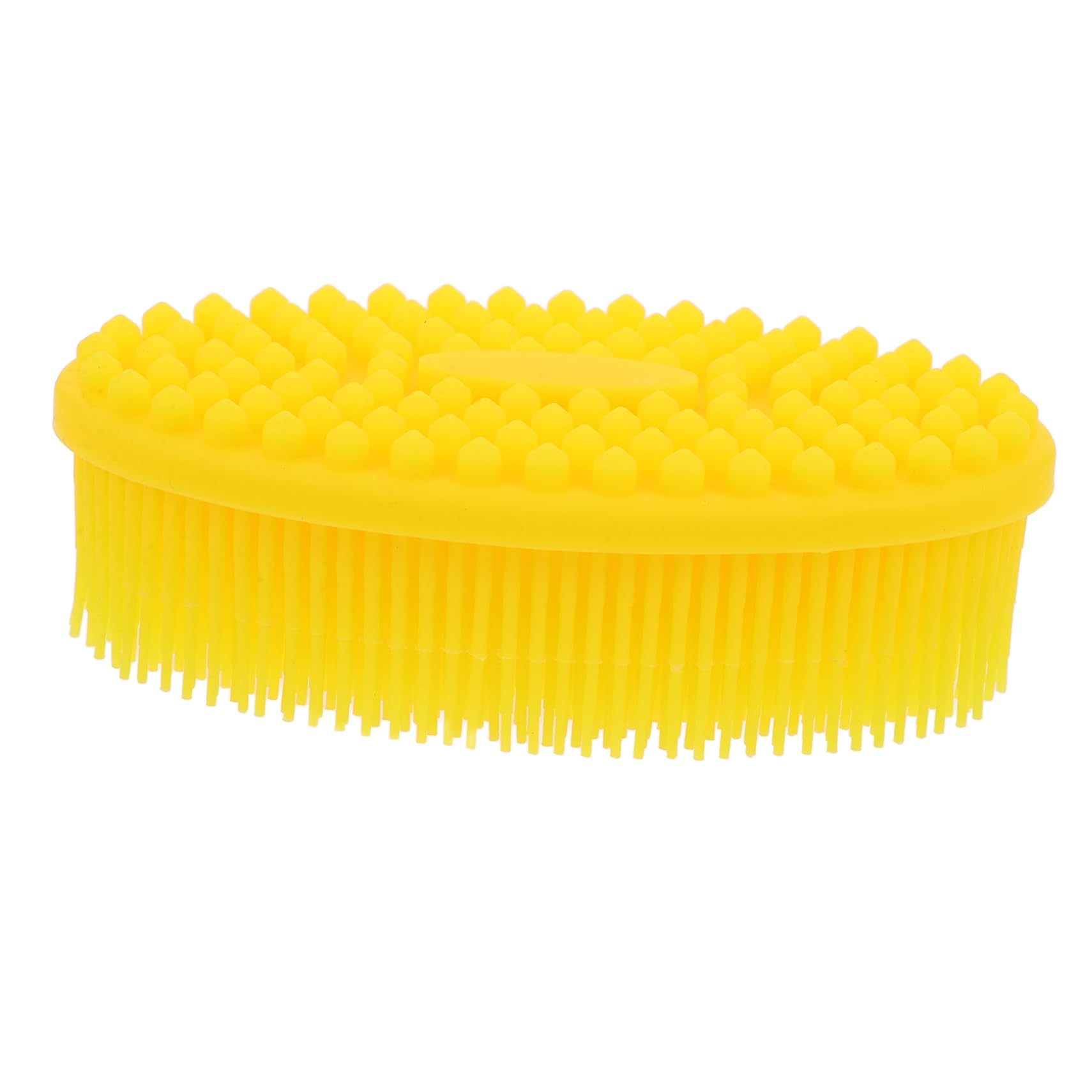 Hohopeti Infant Scalp Bath Brush Soft Silicone Bristles Scalp Scrubber Bath Tool