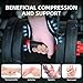 Happymart 2 Pairs Arthritis Gloves for Women for Pain, Compression Gloves for Carpal Tunnel Relief, Rheumatoid Osteoarthritis, Fingerless Gloves for Women and Men, Typing (Pink, Medium)