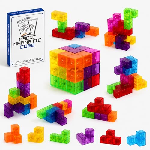 Cubo Magnético Para Niños, Cubo Soma Magnético, Bloques de Construcción Magnéticos