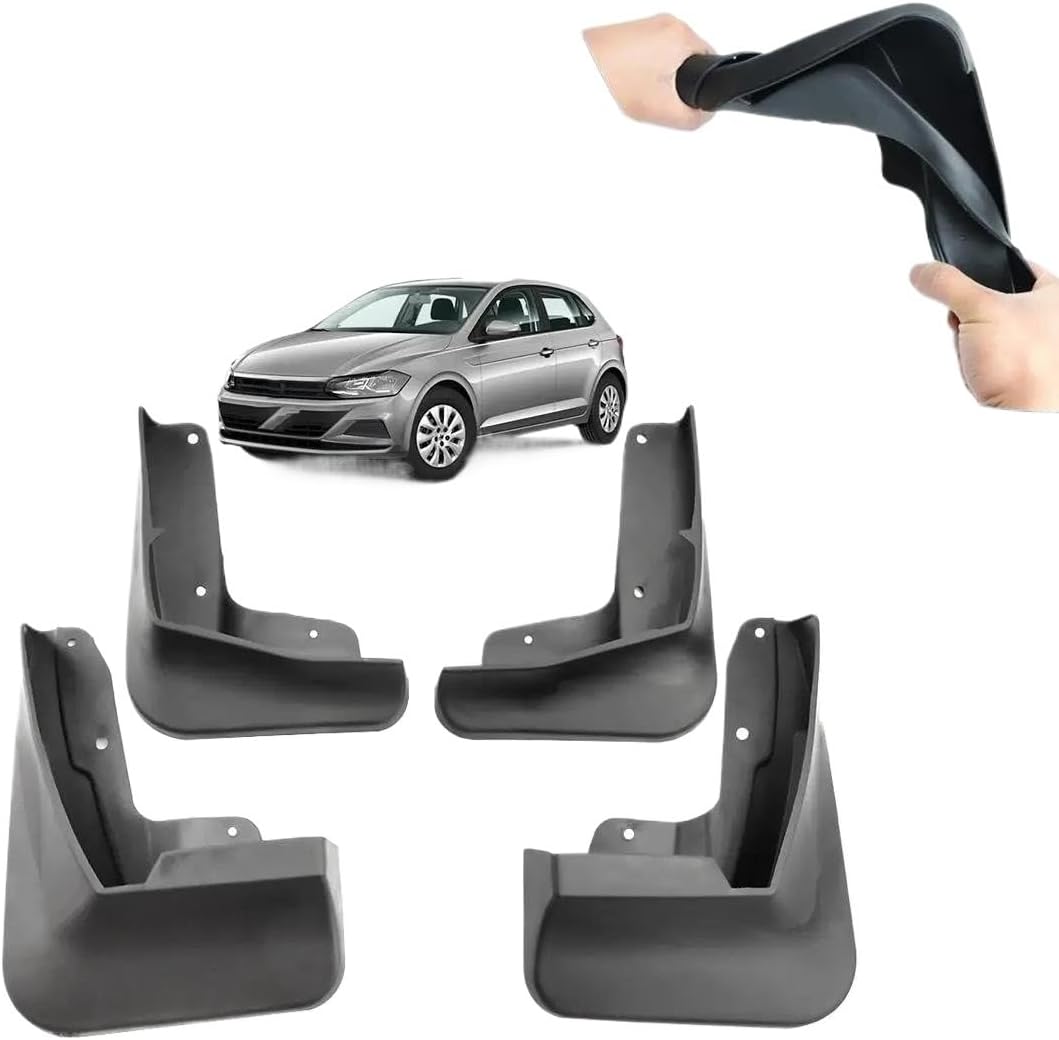 フロントリアマッドフラップ に適合する VW に適合する ポロ に適合する ハッチバック MK6 2019-2023 マッドフラップ