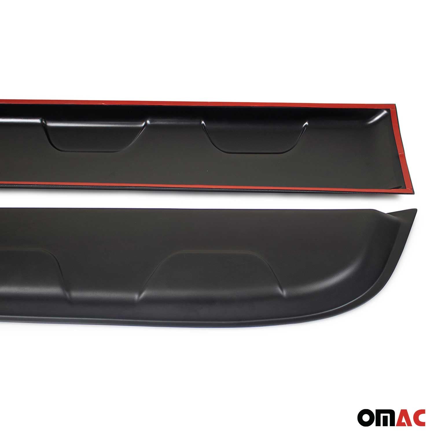 OMAC Türschutzleisten Seitenschutz 4X Compatible con Dacia Duster 2010-2018 ABS Negro 4tlg