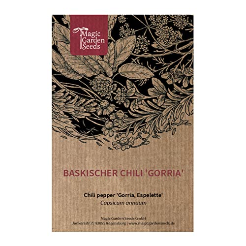 Baskischer Chili 'Gorria' (Capsicum annuum) - ca. 10 Samen