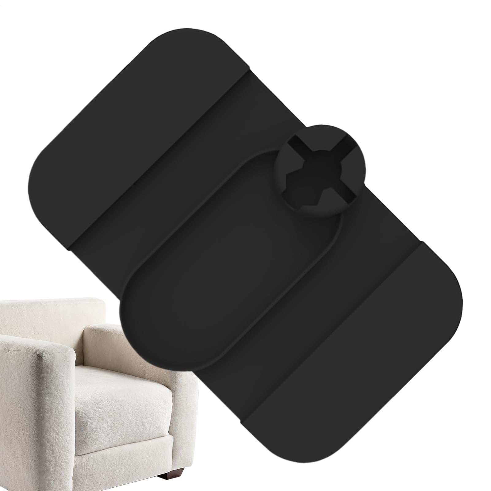 Bandeja para sillón impermeable: posavasos multifuncional de silicona para tazas y aperitivos