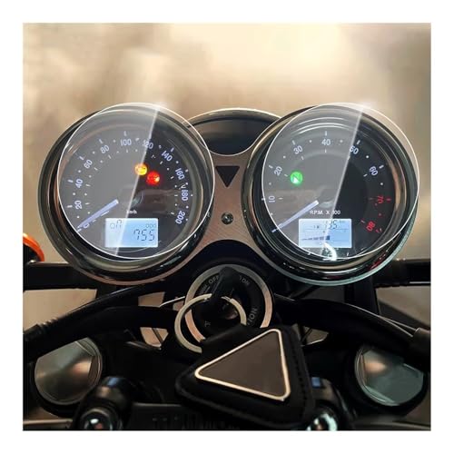 Écran moto Bonneville T100 rayé ? Film de protection tableau de bord anti-choc