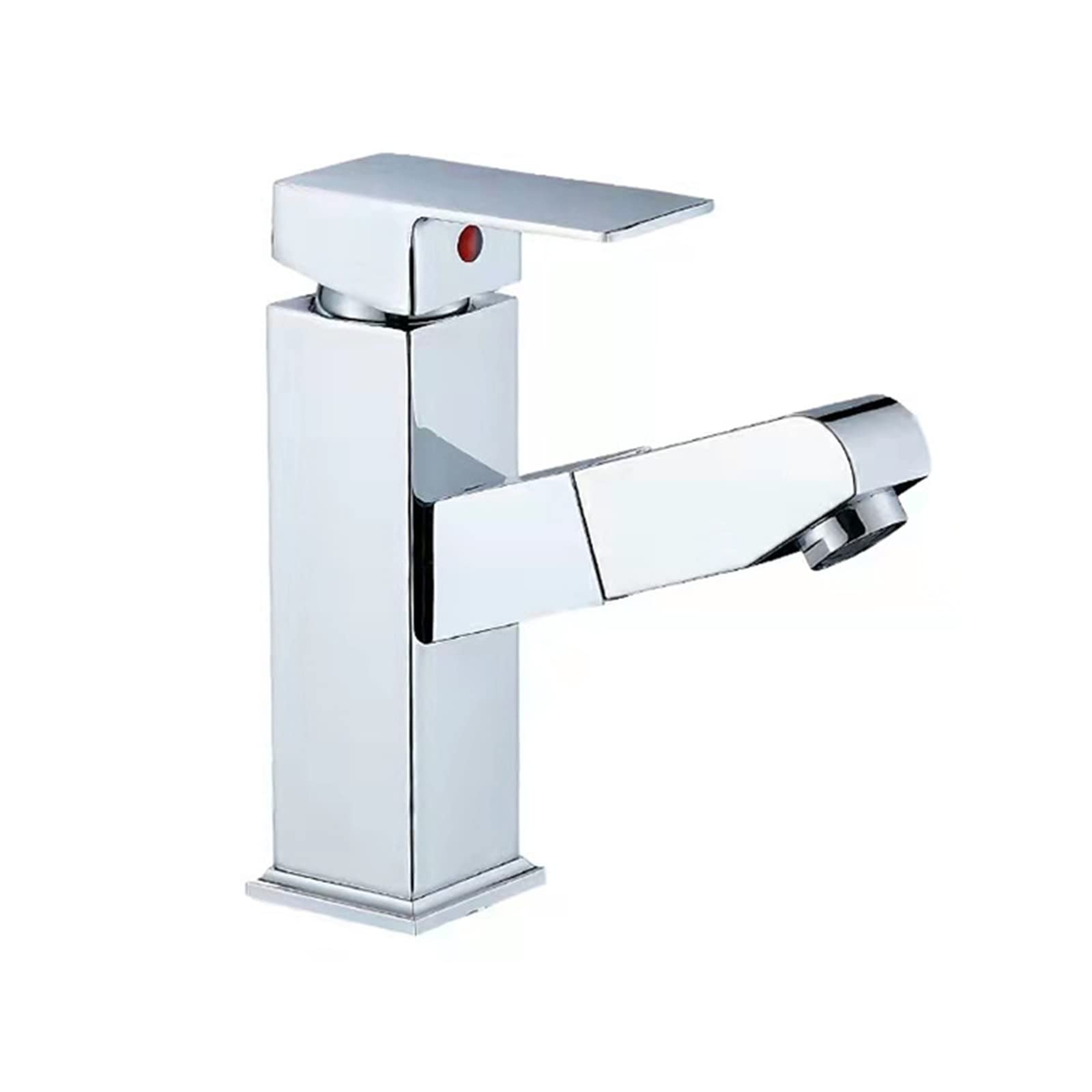 Mitigeur de lavabo rétractable pour éliminer les éclaboussures et nettoyer facilement
