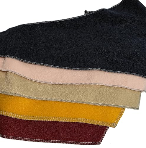 Fleece Halstuch (Schal) für Mädchen und Jungen mit Name & Motiv/Sternzeichen bestickt, personalisiert (11 Farben zur Auswahl)
