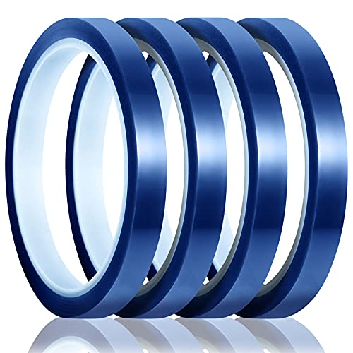 Outus 4 rotoli 10 mm x 33 m 108 ft nastro riscaldante per sublimazione nastro resistente al calore senza residui nastro di trasferimento di calore per stampa elettronica