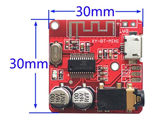 Image of xcluma Mini MP3 BLE Bluetooth 4.1 Lossless Decoder Board Bluetooth Receiver Board Amplifier Module for Car Speaker Amplifier
