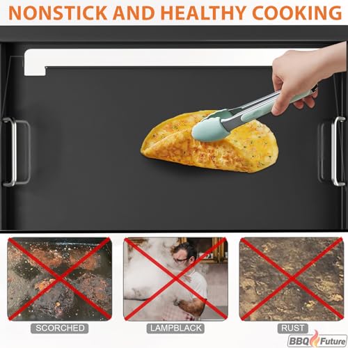 Image of Full Size Griddle Insert with Spatula Set for Home Depot Nexgrill 5 Burner
