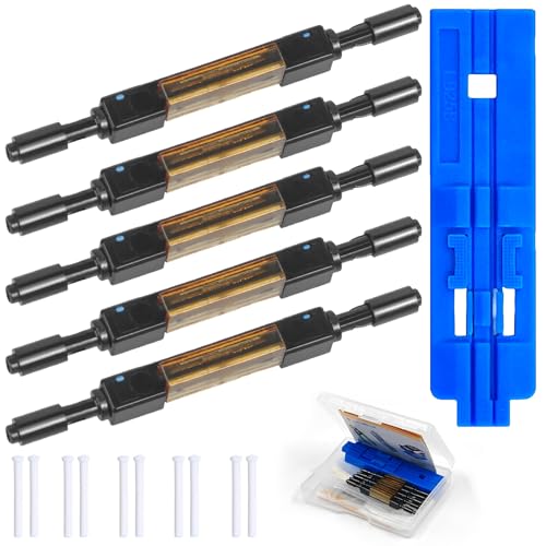 Conectores mecánicos de fibra óptica para fibra desnuda de 0.25 mm y coleta de 0.9 mm en pack de 5