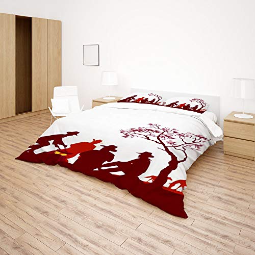 Housse de couette Cowboys Campfire pour une chambre chaleureuse - 5