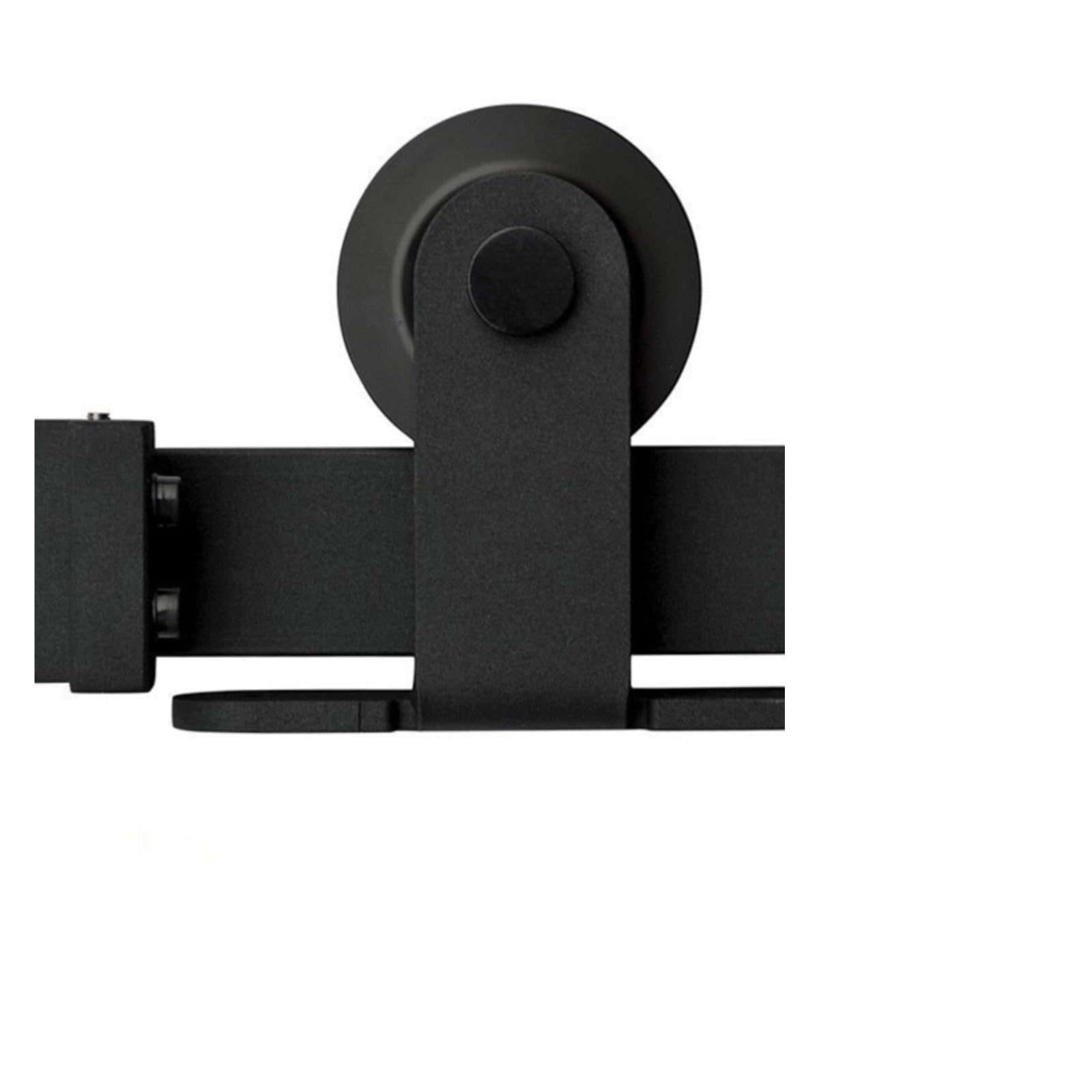 1.5-Meter Barn Door Rail Kit Complete Set of Sliding Hardware and Accessories,Smooth Gliding