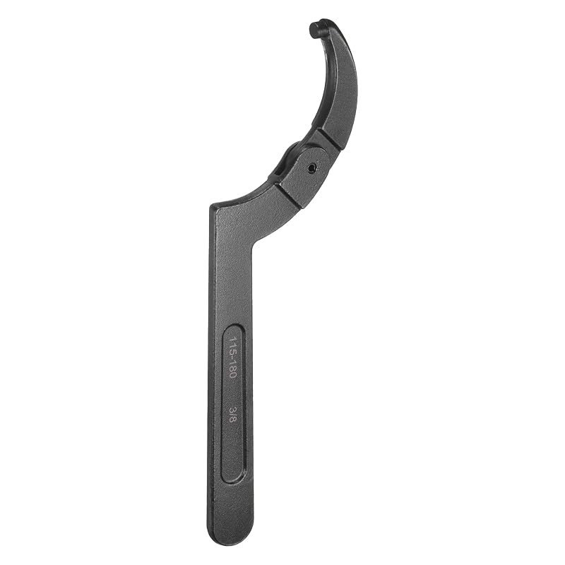 Chave de Gancho C Ajustável HARFINGTON para Porca de Amortecedor, 11,4–15,9 cm, Cabeça Redonda de 9,5 mm