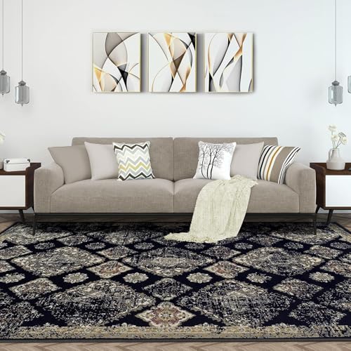 Tapete Superior Mayfair Indoor 2' x 3' Negro