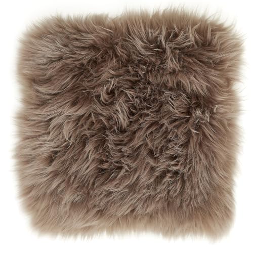 -LUXOR- living Sitzkissen aus echtem Schaffell – kuscheliges & bequemes...