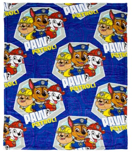 Paw Patrol Super Soft Polyester Silk Touch Throw Blanket 40 x 50 Inches