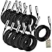 Microphone Cables by Fat Toad|(10 Pack) 20 ft Professional Pro Audio XLR Mic Cord Patch with Female & Male Connector|20 AWG Shielded Wire and Balanced for Recording Studio Mixer|Live Sound Stage Gear