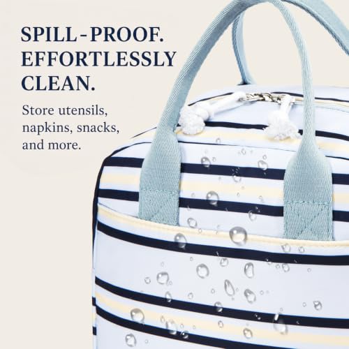 Image of LOVELYWIND Lunch Box for Women Cute Lunch Bags for Women Lunch Tote Bags Reusable Insulated Lunch Box Large Capacity Reusable Insulated Cooler for Work or Travel Gifts or Beach