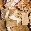 400PCS Vintage Scrapbook Paper Journaling Scrapbooking Supplies Kit Retro Decorative Craft Paper Assorted for Bullet Junk Journals Card Making Craft DIY, Post Office Series #4