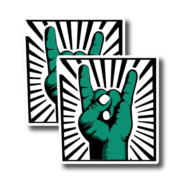 Sticker Punk Rock On para decorar tu coche o furgoneta