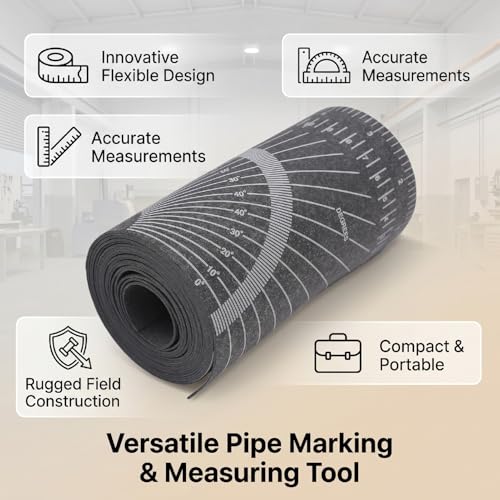 Ruban pour tuyaux léger et compact pour mesure de circonférence - 5